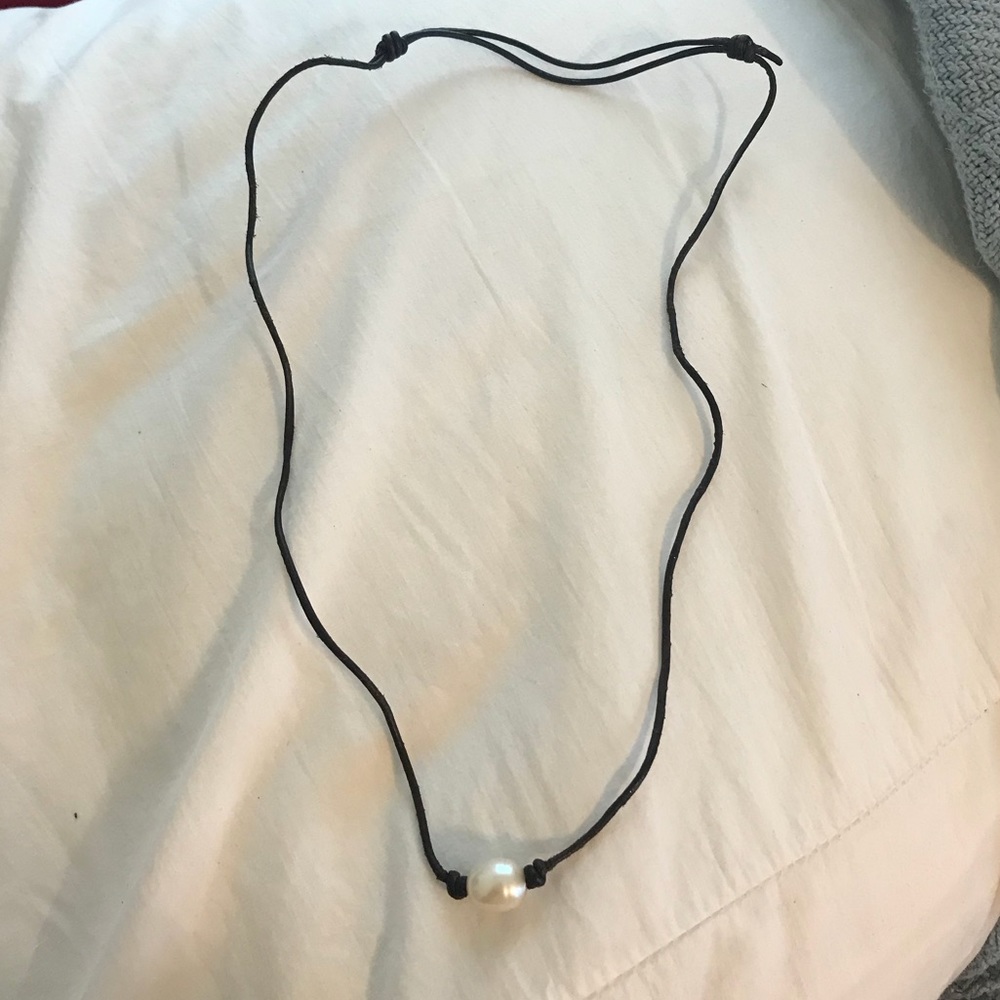 adjustable pearl necklace